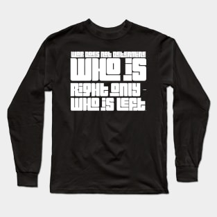 Soils of war Long Sleeve T-Shirt